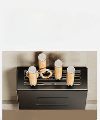 Kitchen knife storage box, knife holder, non-perforation, wall-mounted rack, kitchen items，kitchen accessories organizer