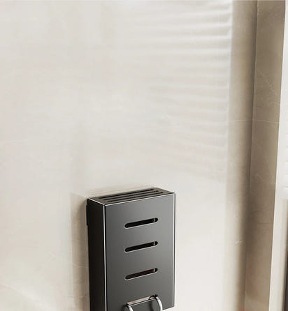 Kitchen knife storage box, knife holder, non-perforation, wall-mounted rack, kitchen items，kitchen accessories organizer